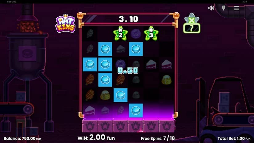 Rat King slot screen 4