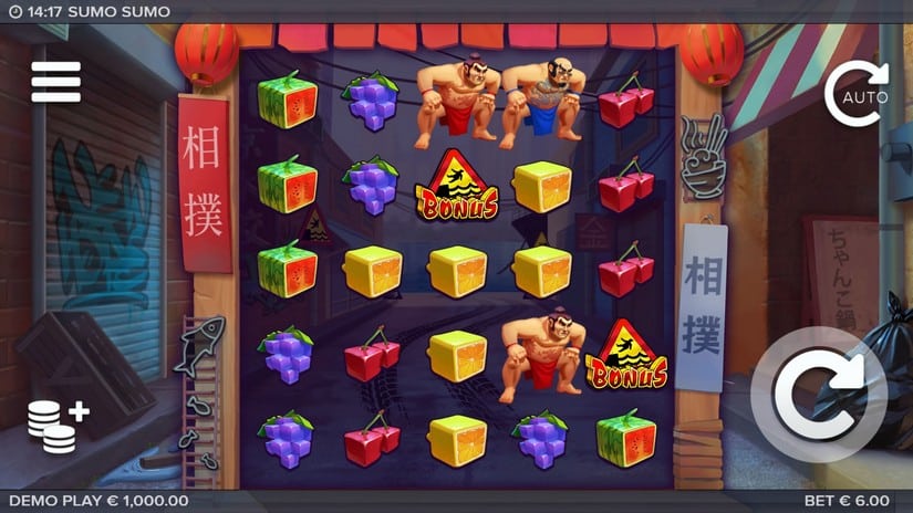 Sumo Sumo slot screen 1