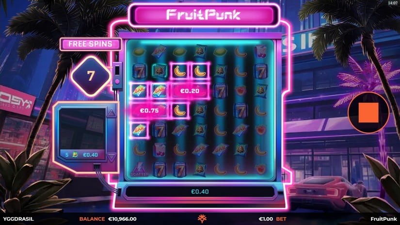 FruitPunk slot screen 4