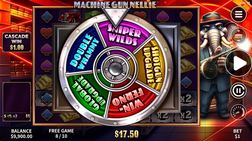 Machine Gun Nellie slot screen 6