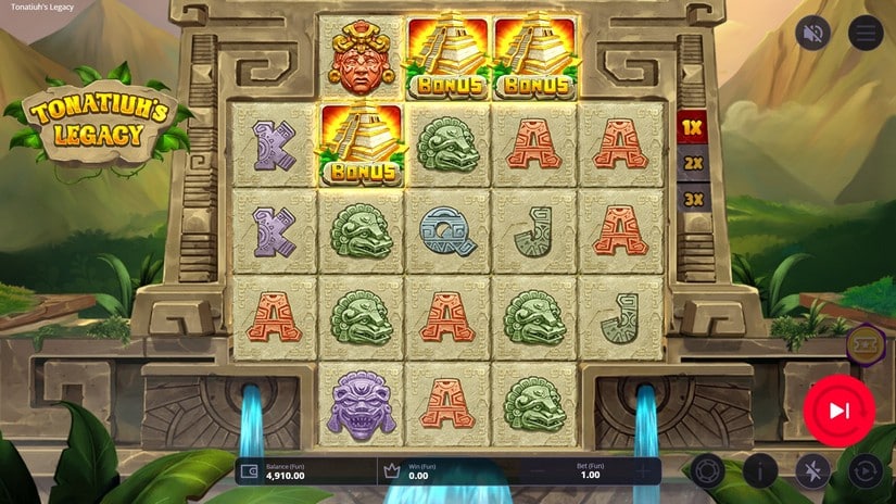 Tonatiuh’s Legacy slot screen 2