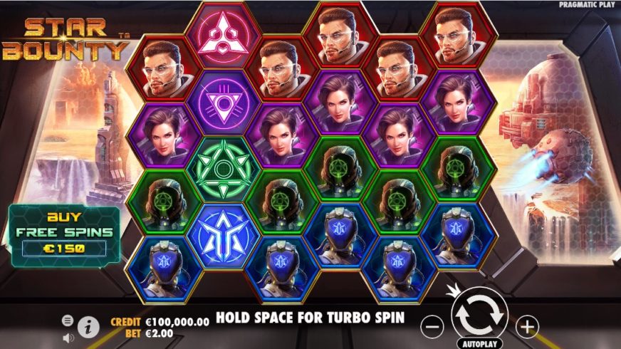 Star Bounty slot screen 1