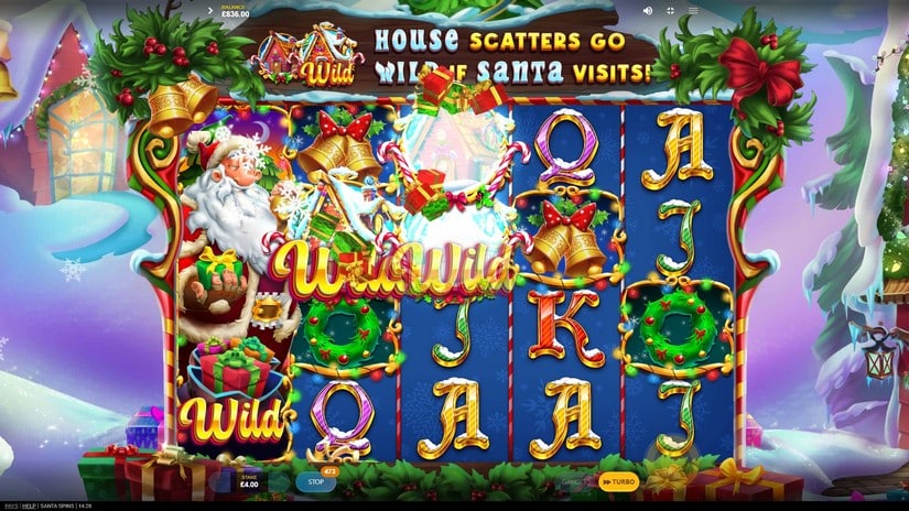 Santa Spins slot screen 4