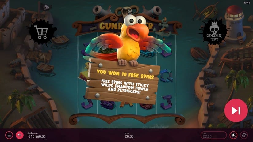 Gunpowder slot screen 3