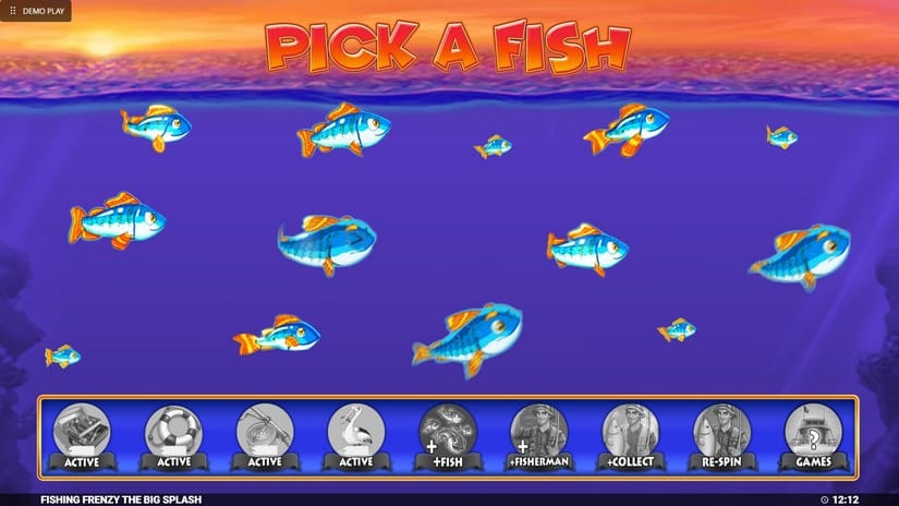 Fishin Frenzy The Big Splash slot screen 3