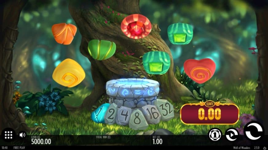 Well Of Wonders slot screen 1