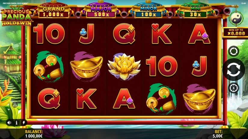 Precious Panda: Hold & Win slot screen 1