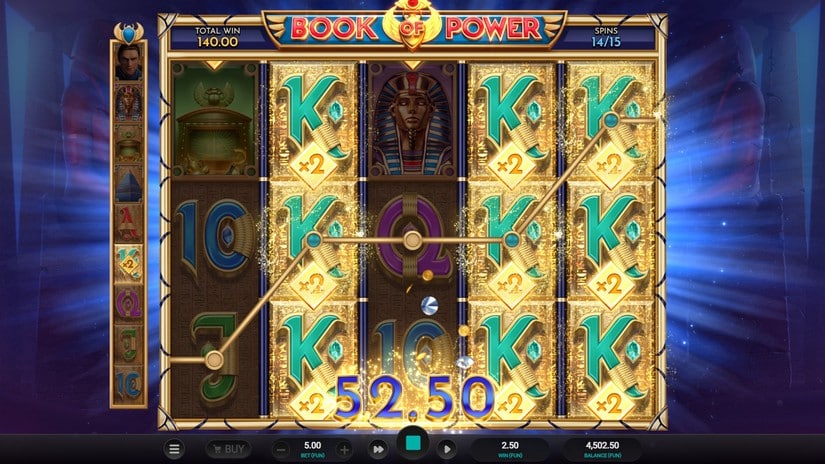 Book of Power slot screen 7