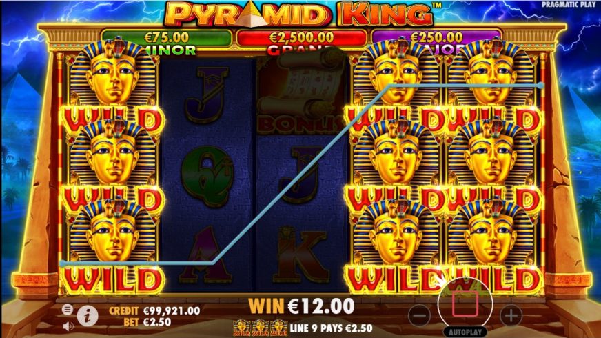 Pyramid King slot screen 4