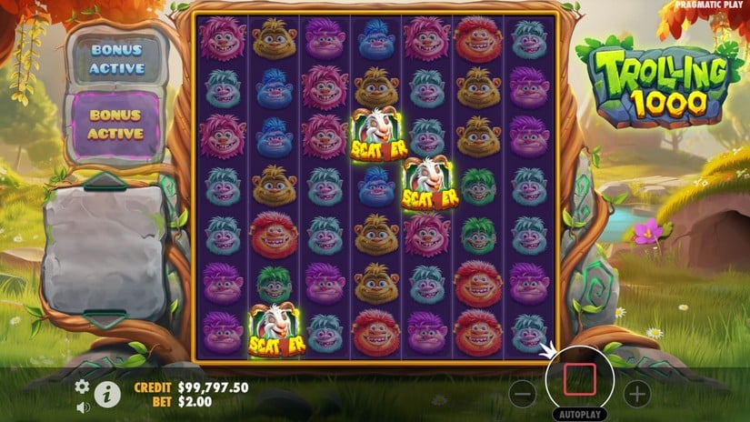 Trolling 1000 slot screen 2