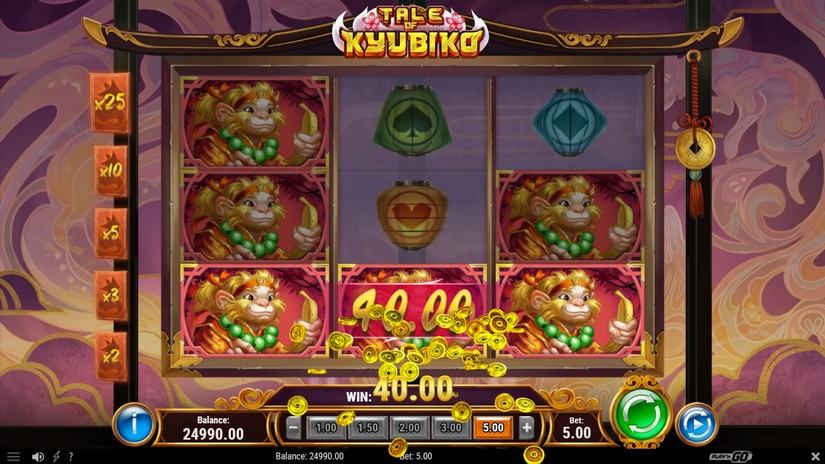 Tale of Kyubiko slot screen 2