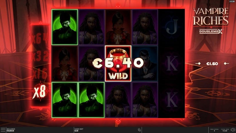 Vampire Riches DoubleMax slot screen 4