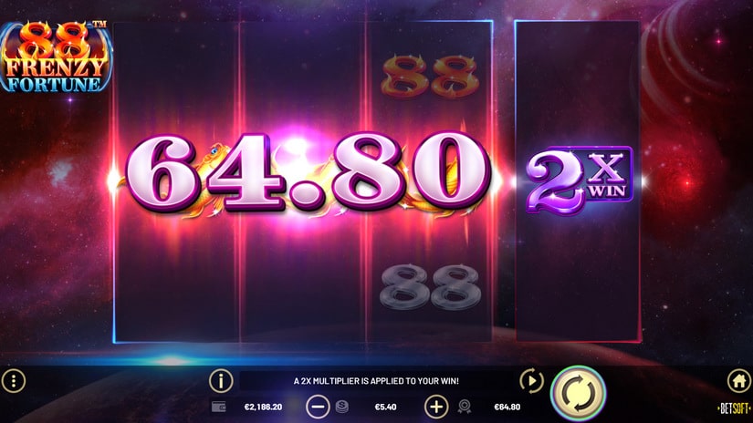 88 Frenzy Fortune slot screen 4