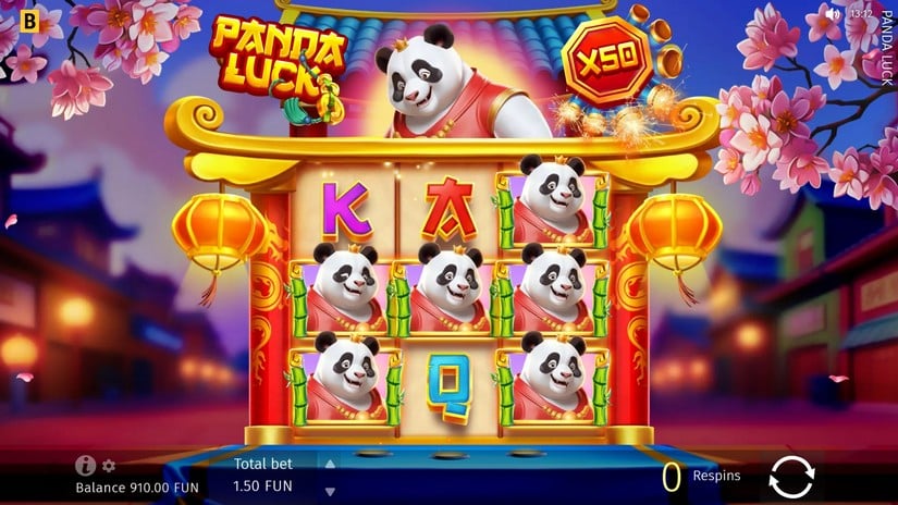 Panda Luck slot screen 4