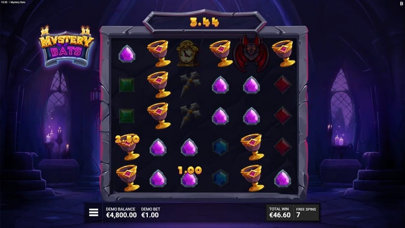 Mystery Bats slot screen 5