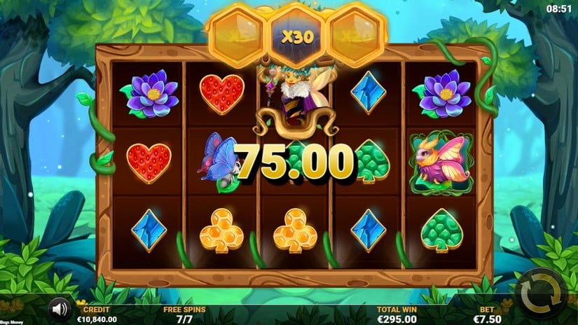 Bugs Money slot screen 6
