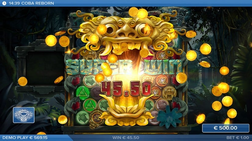 Coba Reborn slot screen 6