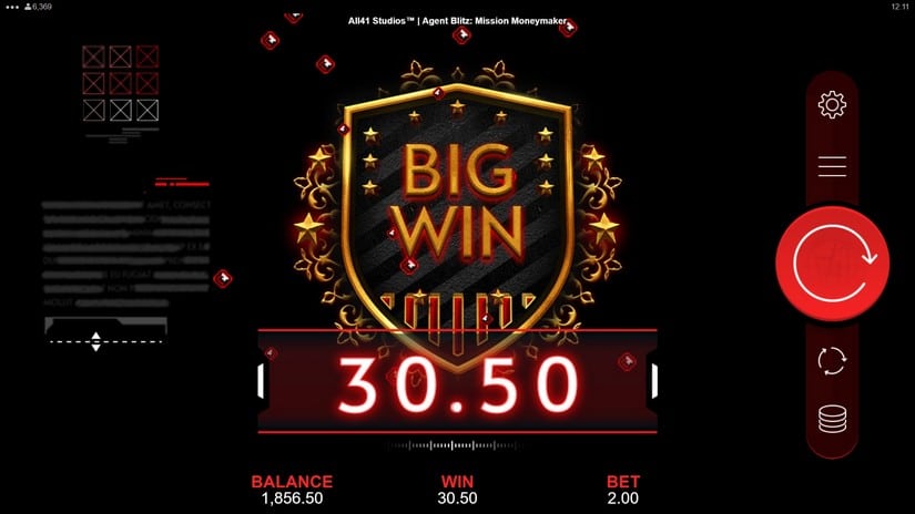 Agent Blitz Mission Moneymaker slot screen 4