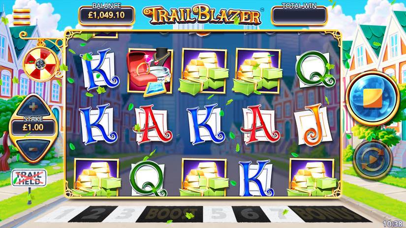 Trail Blazer slot screen 2