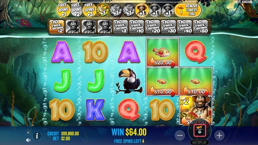 Big Bass Amazon Xtreme slot screen 6