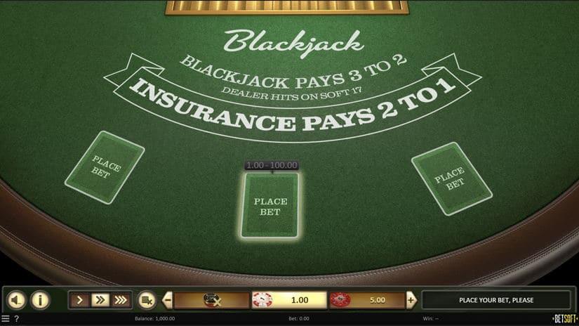 American Blackjack slot screen 0