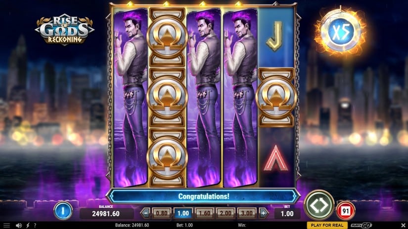 Rise of Gods Reckoning slot screen 3