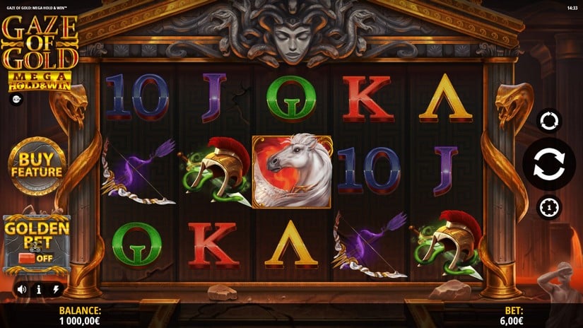 Gaze of Gold Mega Hold & Win slot screen 1