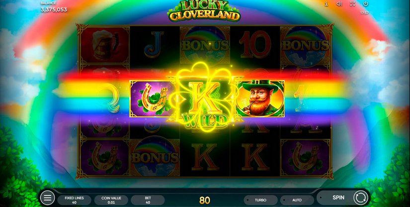 Lucky Cloverland slot screen 8
