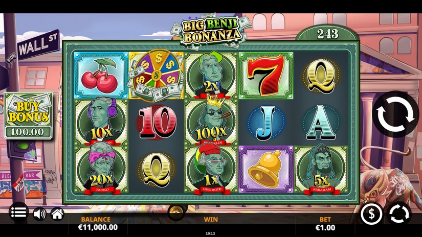 Big Benji Bonanza slot screen 1