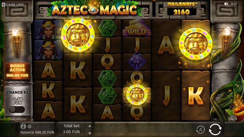 Aztec Magic Megaways slot screen 3