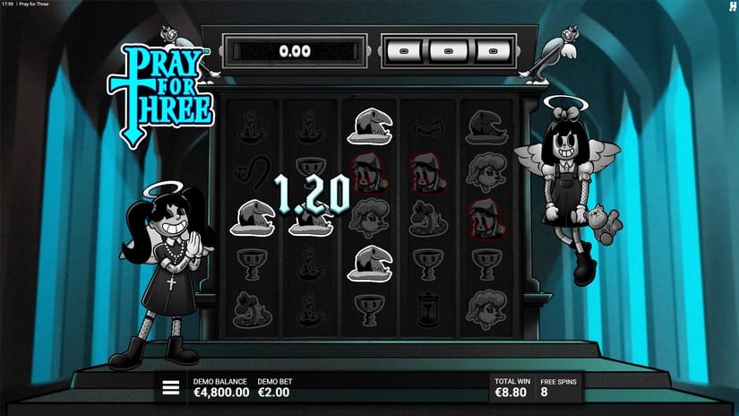 Pray For Three slot screen 4