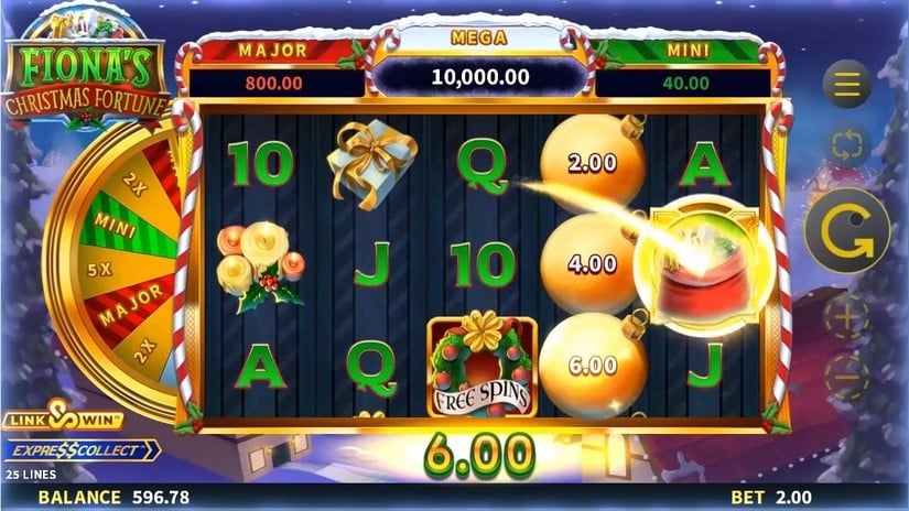Fiona’s Christmas Fortune slot screen 3