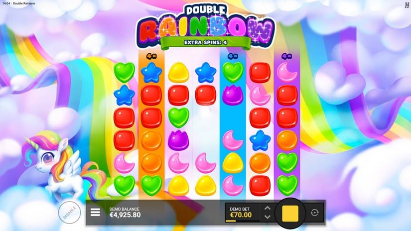 Double Rainbow slot screen 4