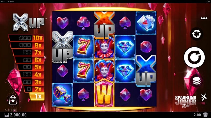Sparkling Joker X UP slot screen 1