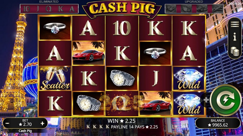 Cash Pig slot screen 2