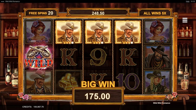 Wild Wild Romance slot screen 6