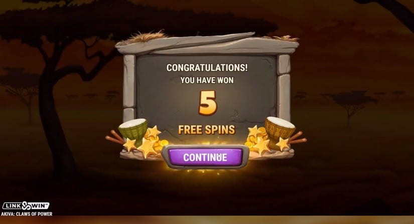 Akiva Claws of Power slot screen 6