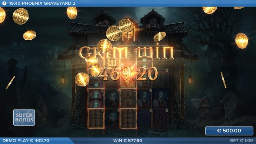 Phoenix Graveyard 2 slot screen 6