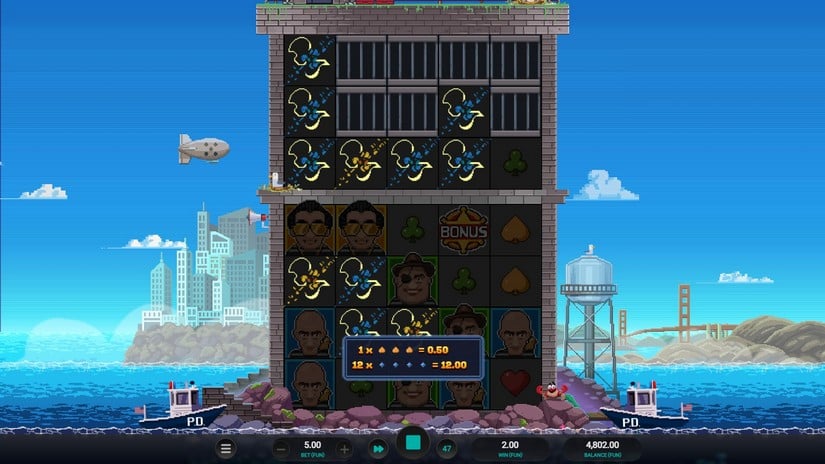 Hellcatraz 2 Dream Drop slot screen 4