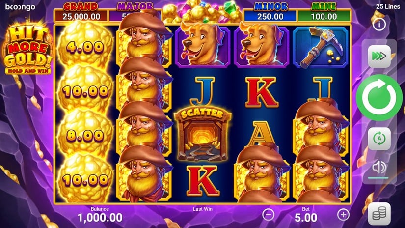 Hit More Gold! slot screen 1