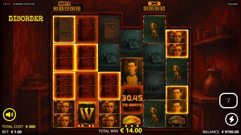 Disorder slot screen 5