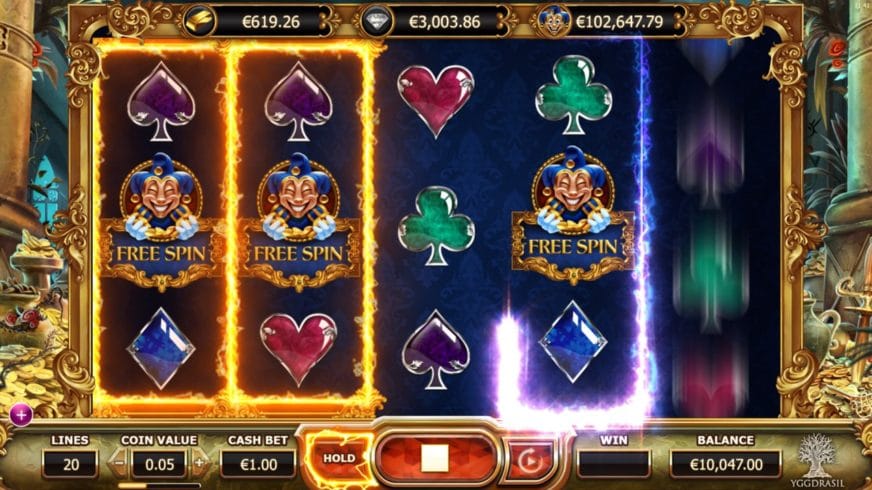 Empire Fortune slot screen 1