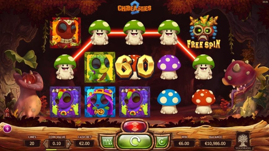 Chibeasties 2 slot screen 1