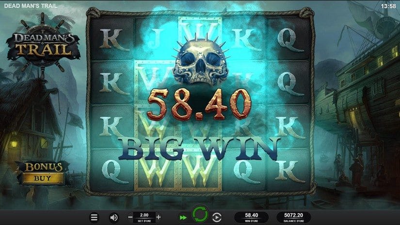 Dead Mans Trail slot screen 4