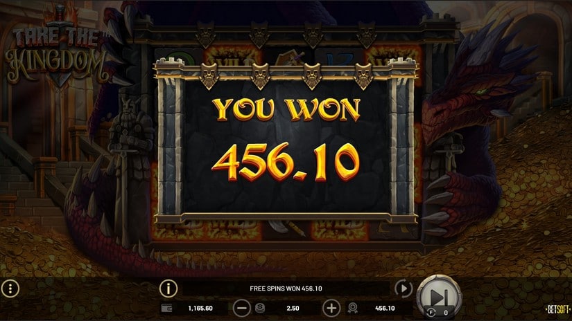 Take The Kingdom slot screen 8