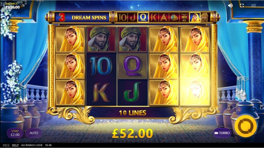 Ali Baba’s Luck slot screen 4