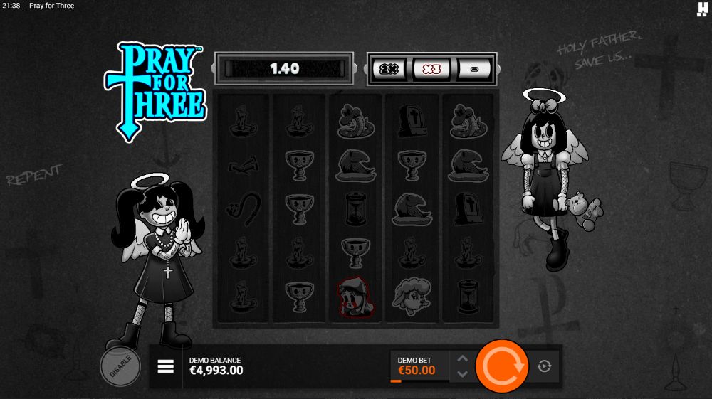 Play free Pray For Three online slot