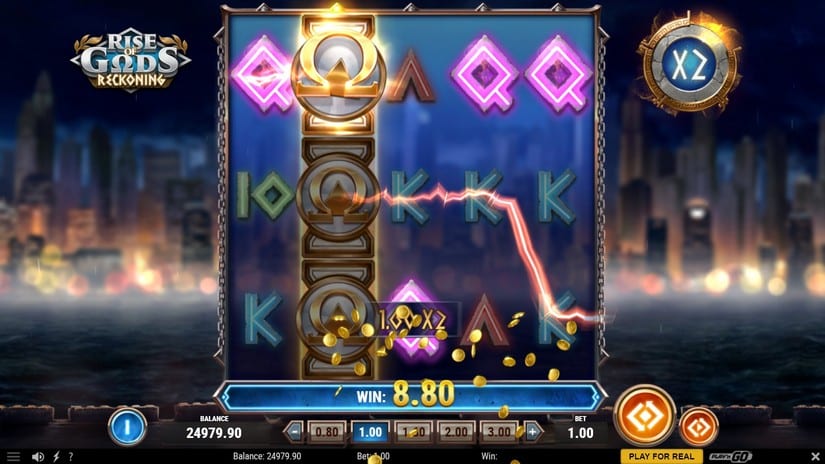 Rise of Gods Reckoning slot screen 2