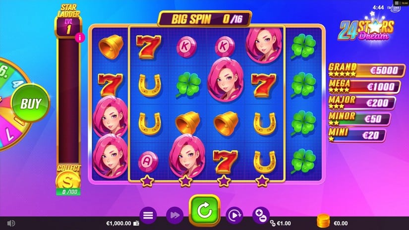 24 Stars Dream slot screen 1