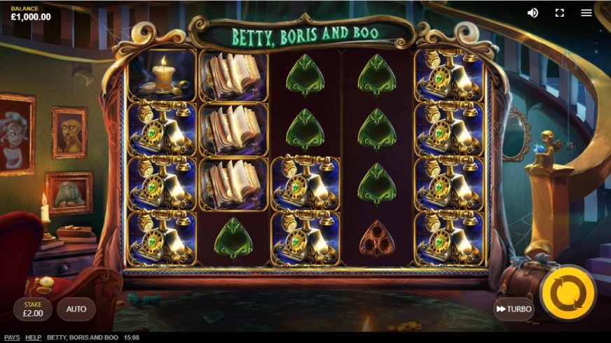 Betty, Boris And Boo slot screen 1